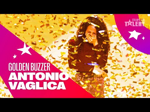 Antonio Vaglica 🌟 il primo GOLDEN BUZZER di Elio a Italia's Got Talent