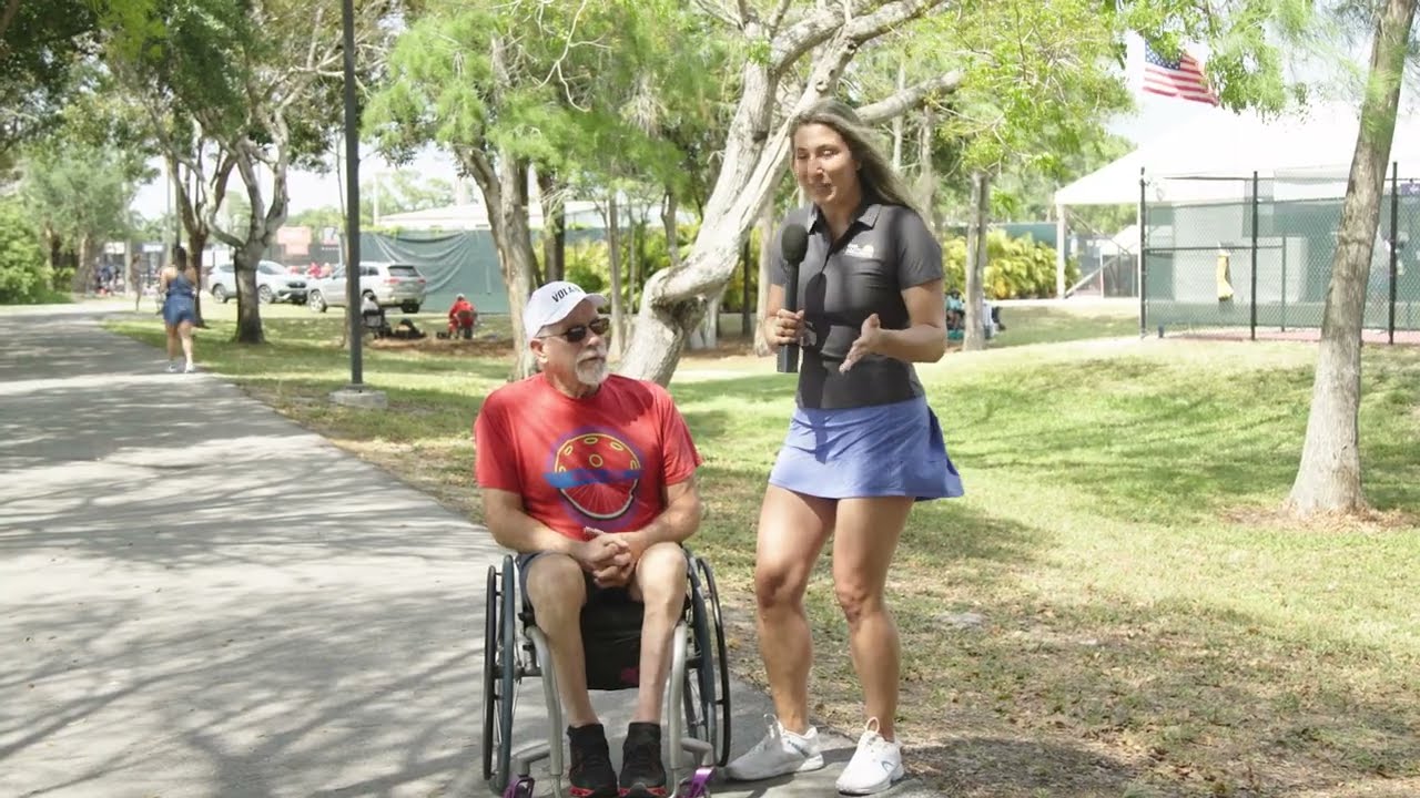 Power of Pickleball features Wheelchair Pickleball!