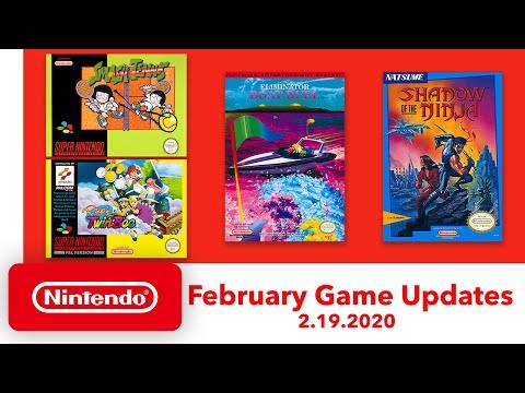 NES & Super NES - February Game Updates - Nintendo Switch Online