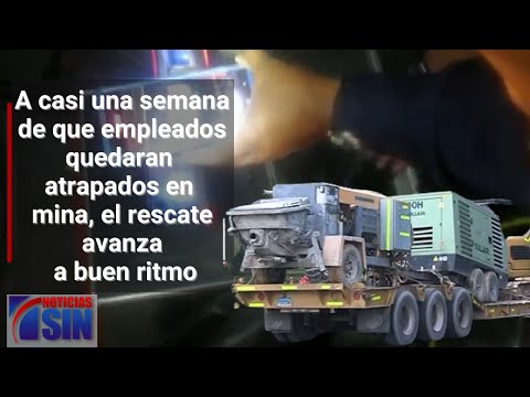 Familia anima a mineros atrapados en mina