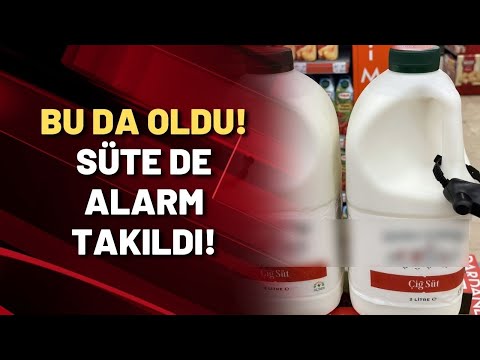 BU DA OLDU! SÜTE DE ALARM TAKILDI!