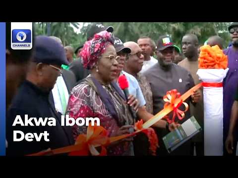 Residents Jubilate As Akwa Ibom State Govt Commissions Mkpat-Enin Ikot Road | LIVE