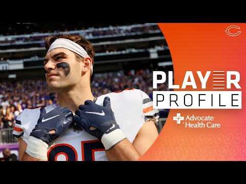 Cole Kmet | Player Profile | Chicago Bears video clip