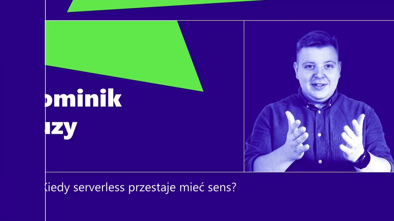 4Developers 2024: Dominik Guzy - Kiedy serverless przestaje mieć sens?