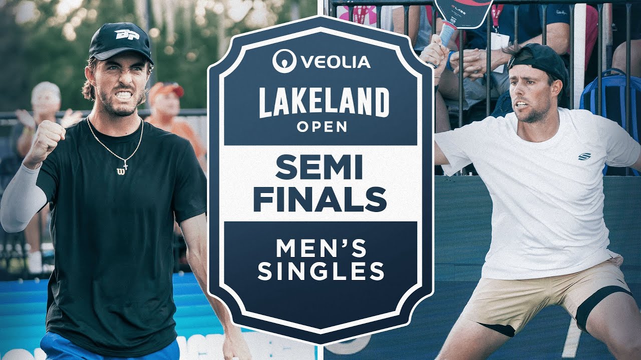 Hunter Johnson v Luca Mack at the Veolia Lakeland Open