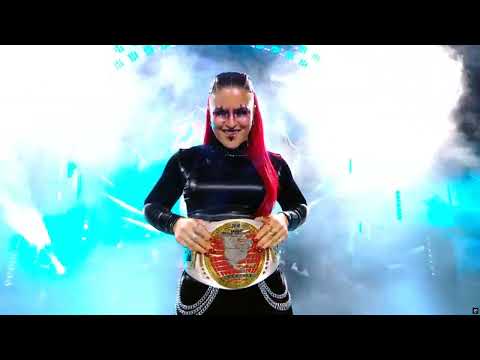 Zaria entrance as NXT women's North American champion