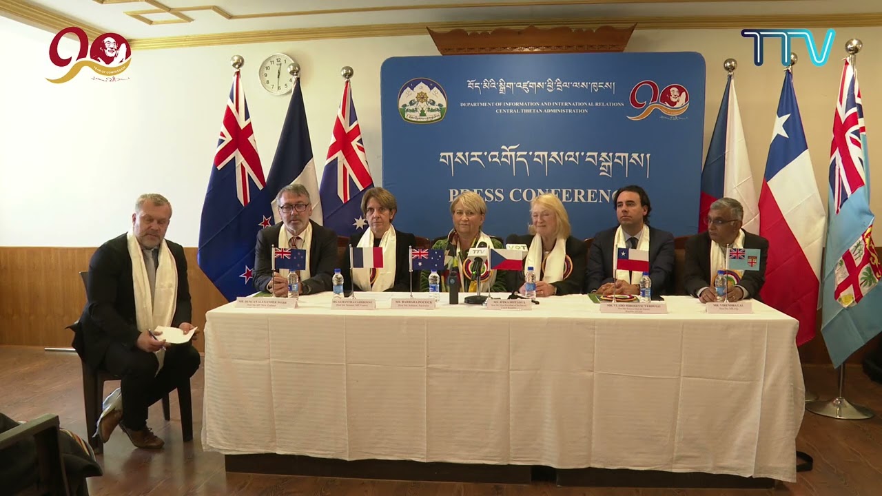 Press conference: MPs from six countries express continued support for Tibet