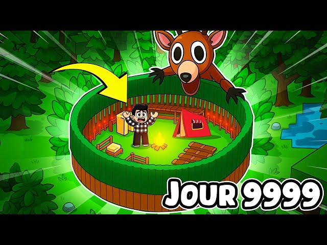 J'ai Construit la BASE la plus SÉCURISÉ dans 99 NUITS DANS LA FORÊT ROBLOX !