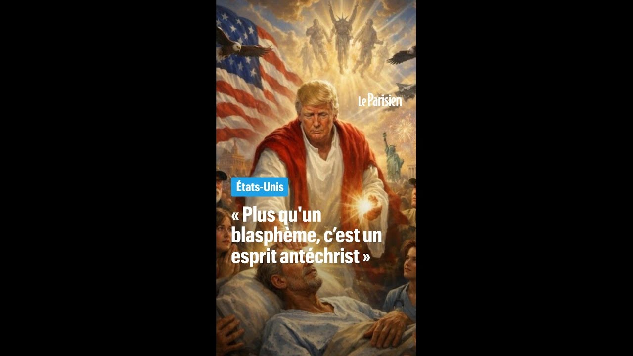 « Un esprit antéchrist » : Trump choque avec une image christique de lui