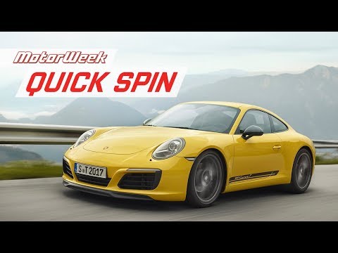 2019 Porsche 911 Carrera T at the Track | MotorWeek Quick Spin