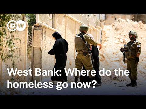 UN: Israeli military operations in the West Bank have displaced tens of thousands | DW News