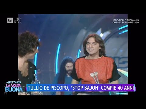 Tullio De Piscopo , un mito e la sua batteria - La Volta Buona 29/02/2024