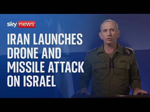 BREAKING: Iran says it has launched drones and cruise missiles at Israel