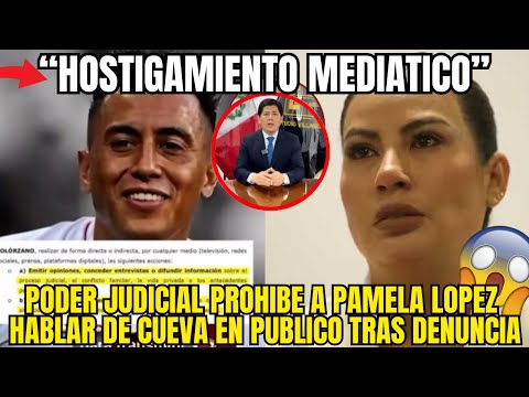 PODER JUDICIAL CALLA A PAMELA LOPEZ TRAS ESCANDALO CON CHRISTIAN CUEVA