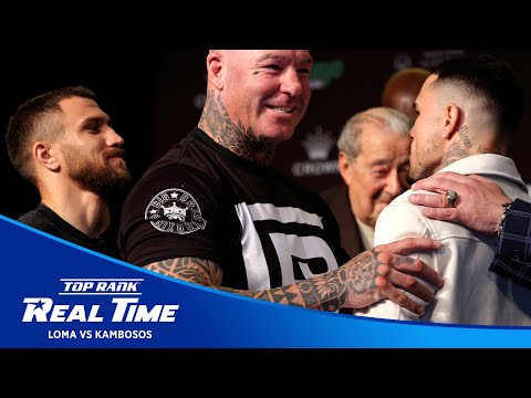Kambosos promises to retire loma, loma says prove it after explosive face off | real time ep 3.