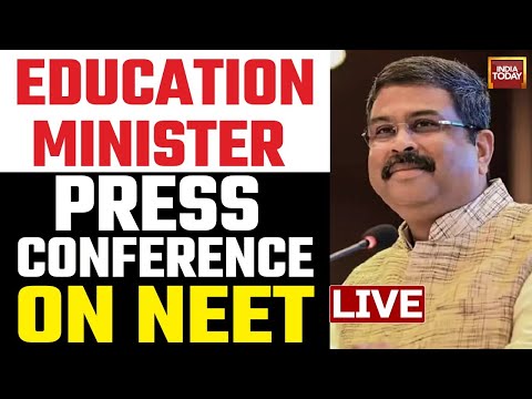 Dharmendra Pradhan LIVE: NEET Paper Leak News | Education Minister Press Conference | India Today