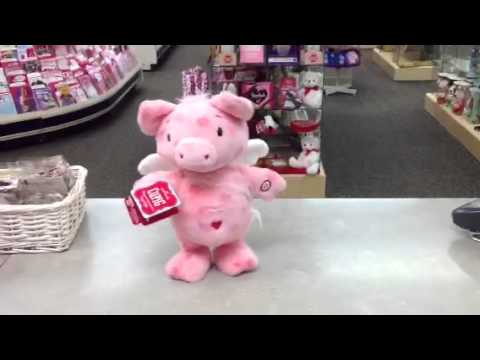 hallmark valentine's day cupig shuffle plush