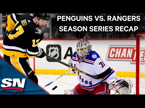 New York Rangers vs. Pittsburgh Penguins Season Series Recap