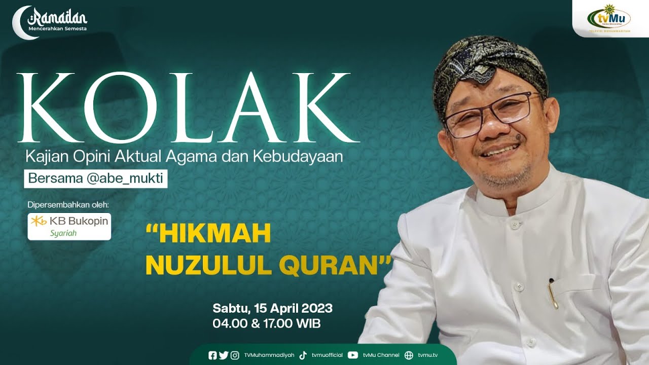 KOLAK || NUZULUL QURÁN - MuhammadiyahNews.com