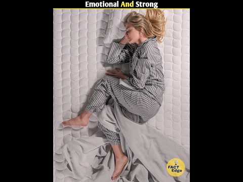 Sleeping Styles tells your nature🤯 #shorts #facts