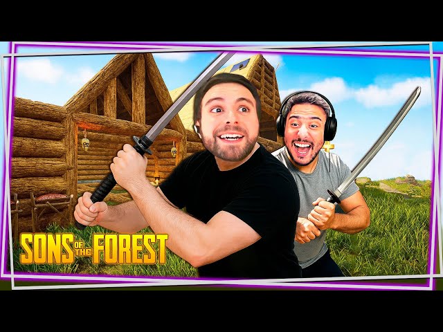 SORPRESA para FARGAN y  KATANA (Sons Of The Forest con MODS) #9