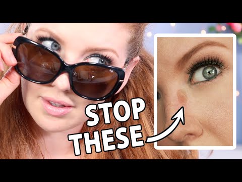MUST TRY Makeup Tip to STOP Sunglass or Glasses Marks on Your Nose!