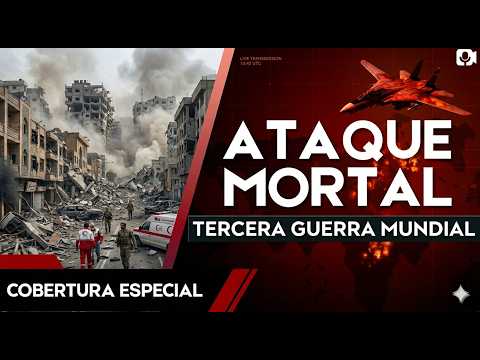 🔴HOY🔴ISRAEL Y EE.UU. LANZAN ATAQUE MASIVO EN GAZA E IRÁN: TERCERA GUERRA MUNDIAL, ¡EMPEZÓ AHORA!