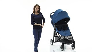 Обзор коляски Прогулочная коляска Baby Jogger City Mini Zip с бампером Видеоинструкции.