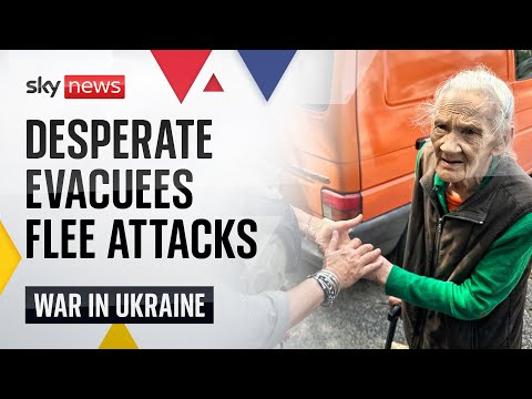 Ukraine War: Kherson flood zone evacuees flee artillery attacks and rising waters