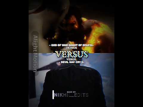 DEIMOS VS VERGIL #devilmaycry #godofwar #godofwarghostofsparta #devilmaycry5