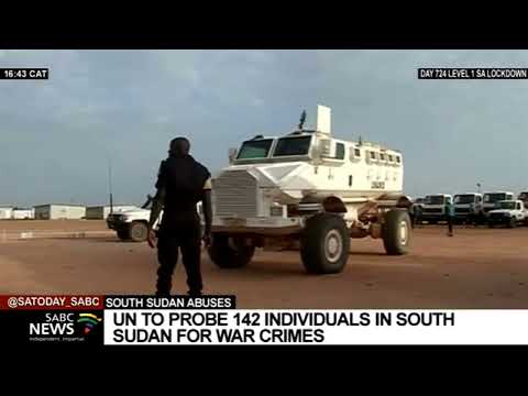 UN to probe 142 individual in South Sudan for war crimes