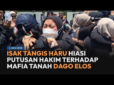 Isak Tangis Haru Hiasi Putusan Hakim Terhadap Mafia Tanah Dago Elos