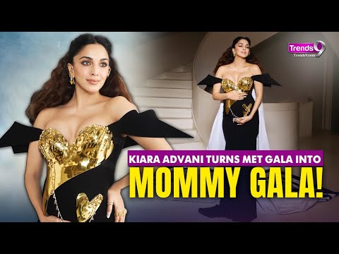 Kiara Advani Arrives At The Met Gala With Her Adorable Baby Bump!