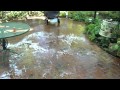 The Dragon's Tail, concrete and brick paver power washing by Power washing Dragon and Painting