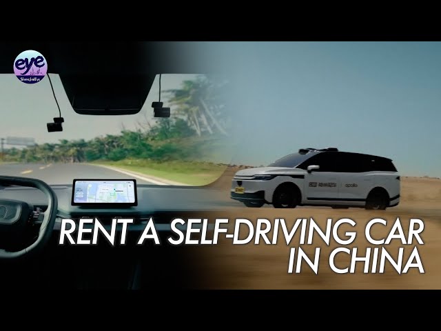 China unveils world's first self-driving car rental service