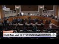 LIVE: Social media CEOs testify before Congress on child exploitation online  - 04:21:26 min - News - Video