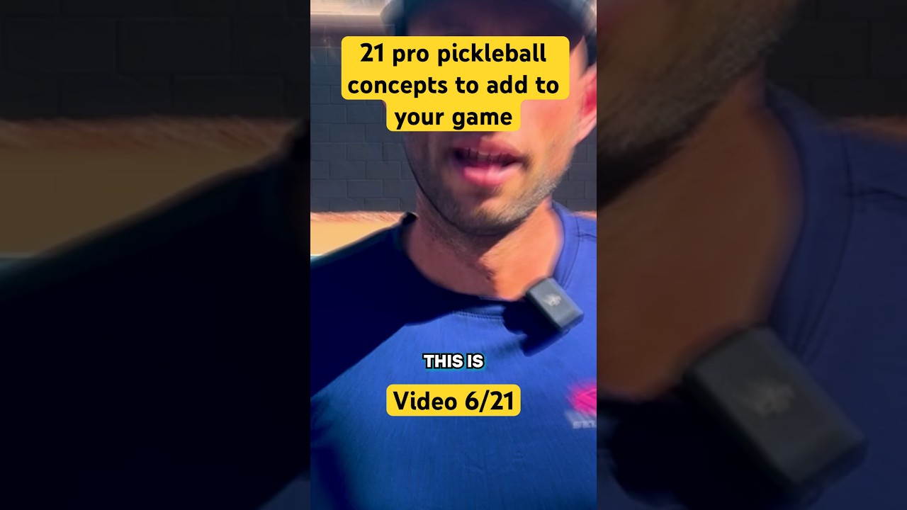 Change this one thing with your serve and watch what happens next (VIDEO 6/21) #pickleball