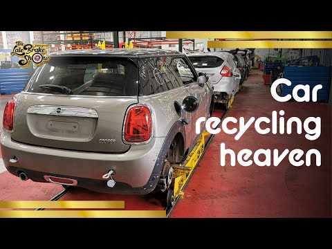 The Future of Vehicle Recycling - Cars stripped, boxed and on eBay within hours!