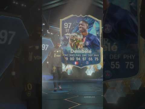 Packing Ballon Dor winner Ousmane Dembélé 97 | #fc25 #fc26 #psg #france #shorts #ballondor