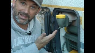 #014 Wohnwagen winterfest machen, Winter Vorbereitungen, Wasserleitung, Toilette