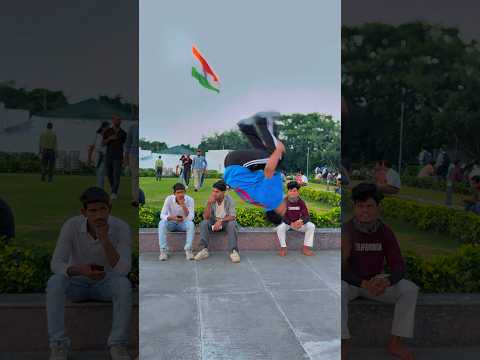 Amazing back flip public place stunt video ♥️reaction video/#trending #shorts #stunt #backflip