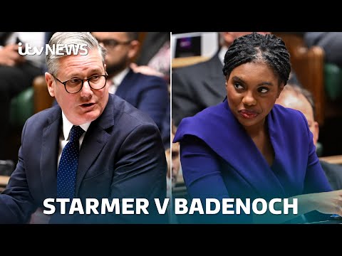 Keir Starmer and Kemi Badenoch face off in Prime Minister's Questions - watch live | ITV News