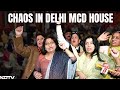 Chaos In Delhi Civic Body House, BJP Opposes Mayors Discretionary Fund