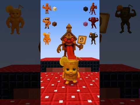 Italian Brainrot Vs Squid Game Sky Jump Pt. 16💥🤎 #shortsvideo #minecraftmemes #brainrot