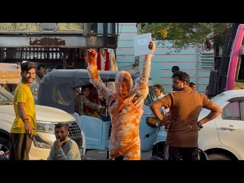 CRAZY PUBLIC REACTION IN MY MUMMY SUIT 😍 !! BOOM BASTIC !! #viral