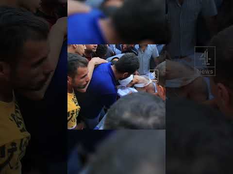 A father’s goodbye after Israeli airstrikes
