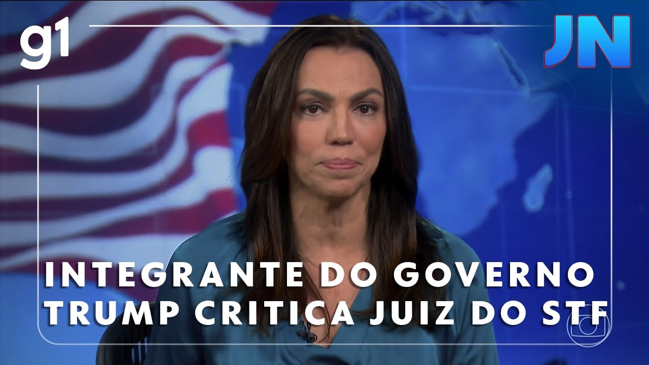 JN Integrante do governo Trump diz que um único ministro do STF usurpou poder no Brasil