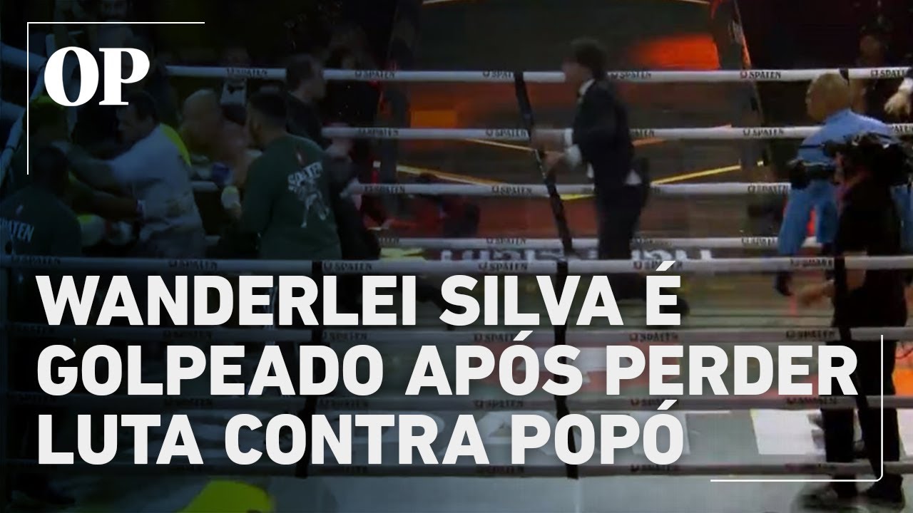 Briga generalizada encerra luta entre Popó Freitas e Wanderlei Silva