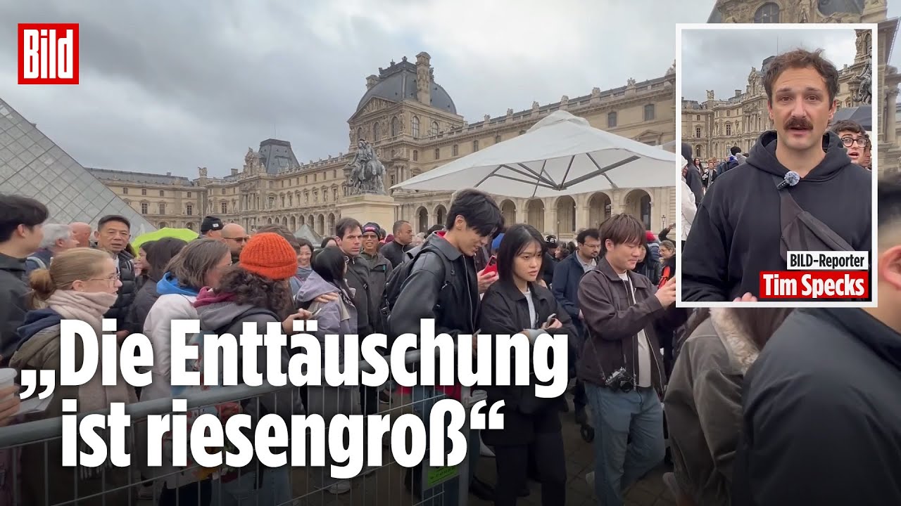 Paris: Louvre bleibt nach Diebstahl geschlossen