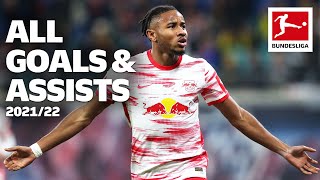 Christopher Nkunku — All Goals And Assists 2021-22 so far